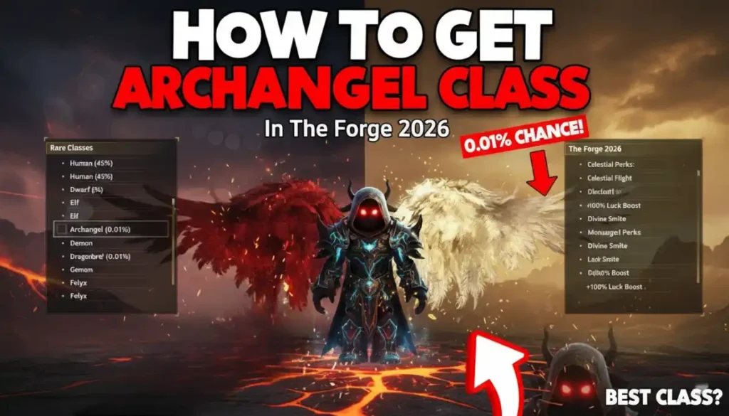 How to Get Archangel Class in The Forge 2026