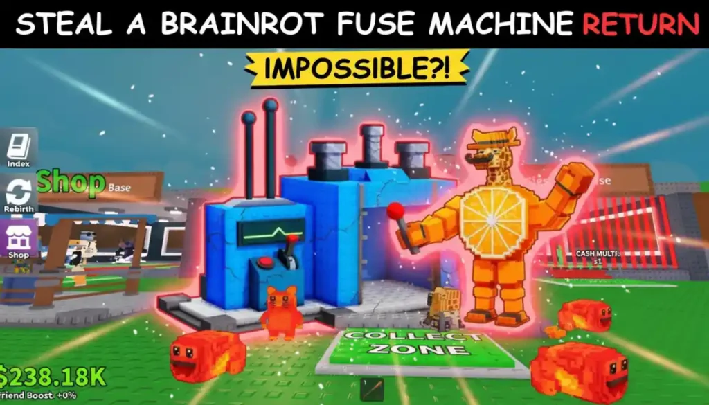 Steal a Brainrot Fuse Machine Return