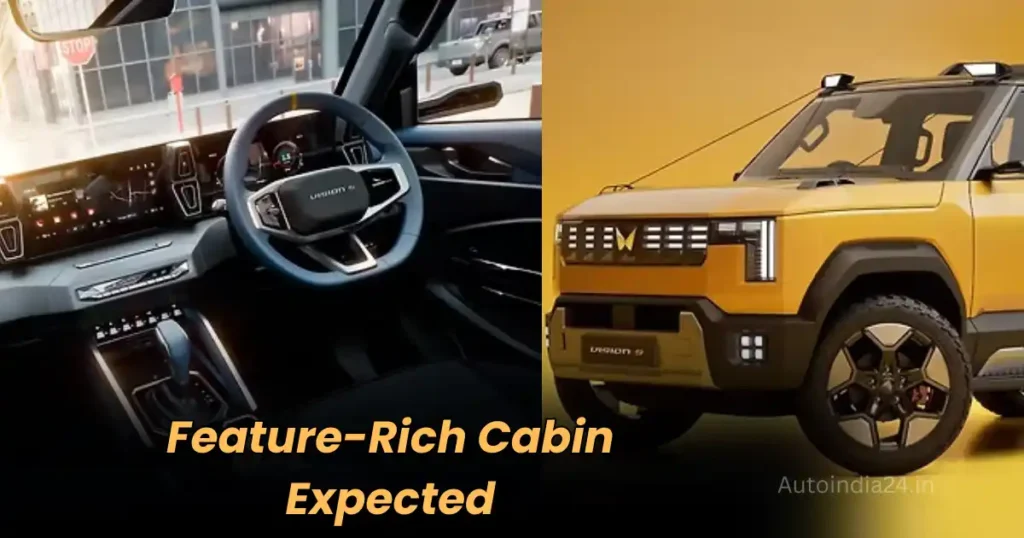 Mahindra Vision S Spotted Testing in India, Set to Rival Tata Sierra