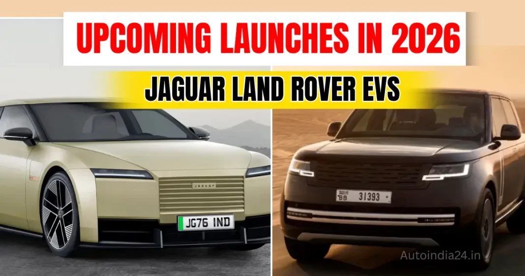 Upcoming Jaguar Land Rover EVs in India 2026: Range Rover Electric & Jaguar GT
