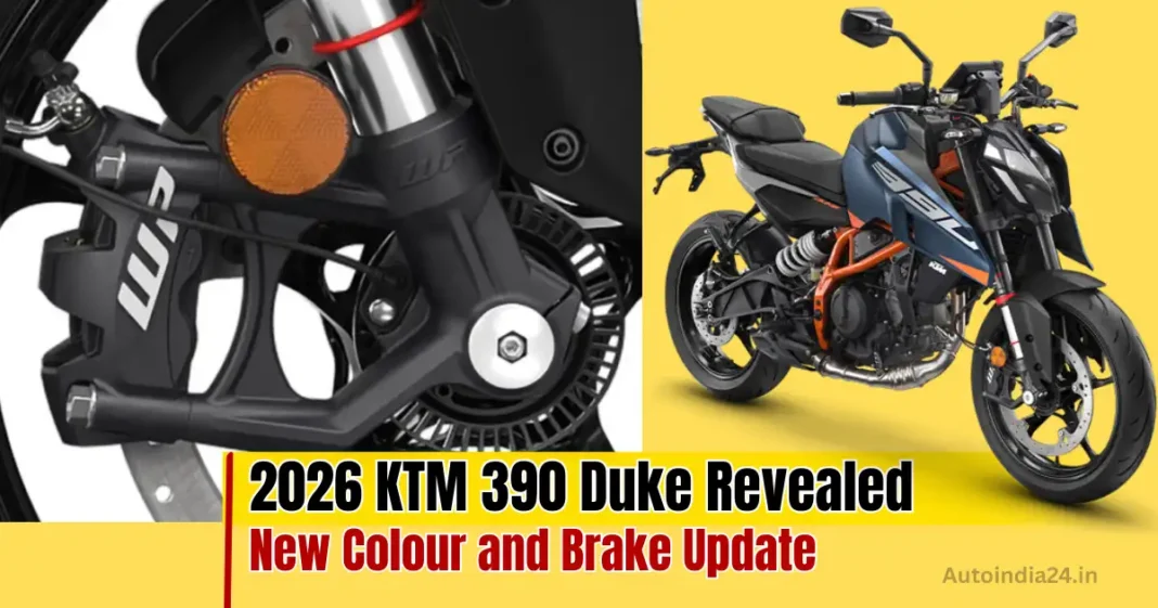 2026 KTM 390 Duke Revealed With New Colour and Brake Update