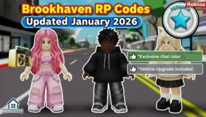 Brookhaven RP Codes Updated January 2026