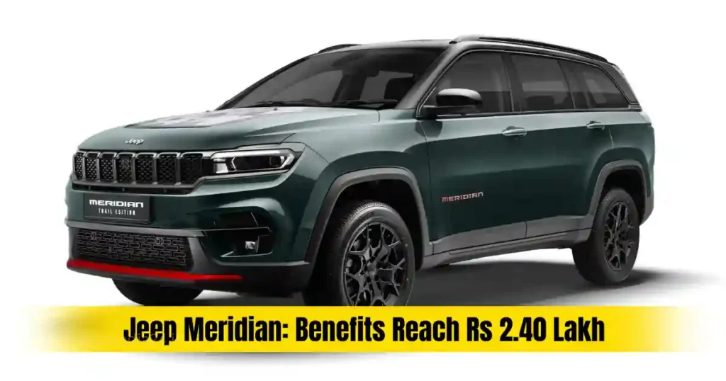 Jeep India Discount January 2026: Up to Rs 4 Lakh Off on Compass, Meridian & Grand Cherokee