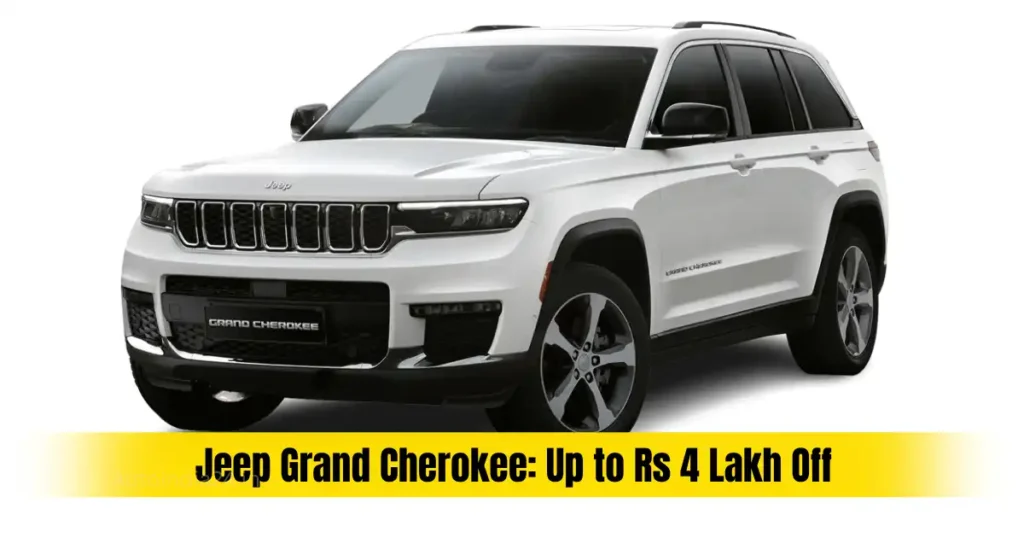 Jeep India Discount January 2026: Up to Rs 4 Lakh Off on Compass, Meridian & Grand Cherokee