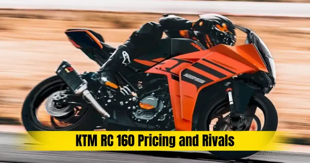 KTM RC 160 Launched in India at ₹1.85 Lakh, Direct Rival to Yamaha R15