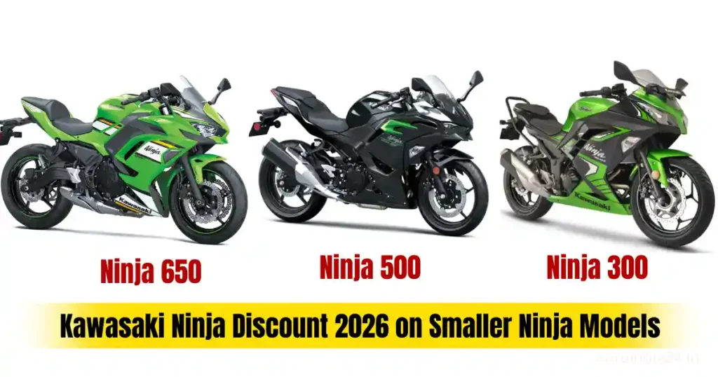 Kawasaki Ninja Discount 2026: Ninja Bikes Get Up to Rs 2.5 Lakh Off in India