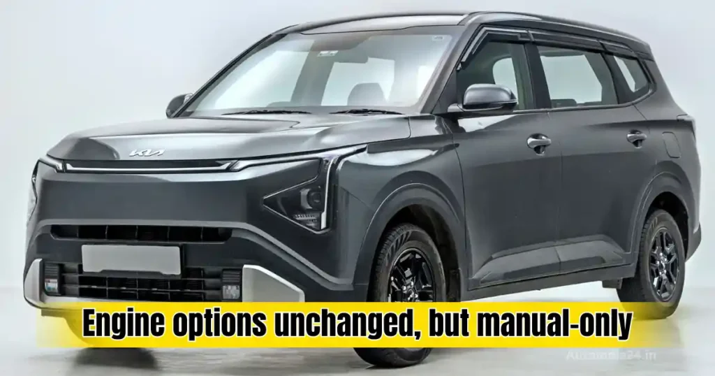 Kia Carens Clavis HTE (EX) Launched at ₹12.55 Lakh With Sunroof, Auto AC