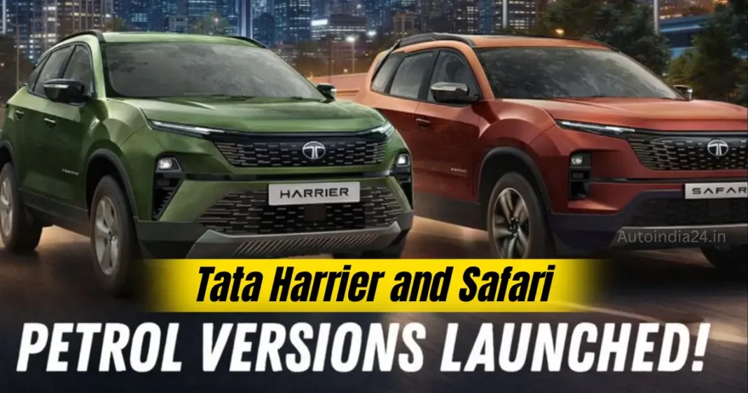 Petrol Tata Harrier and Safari Launched Cheaper Than XUV 7XO - Prices & Details