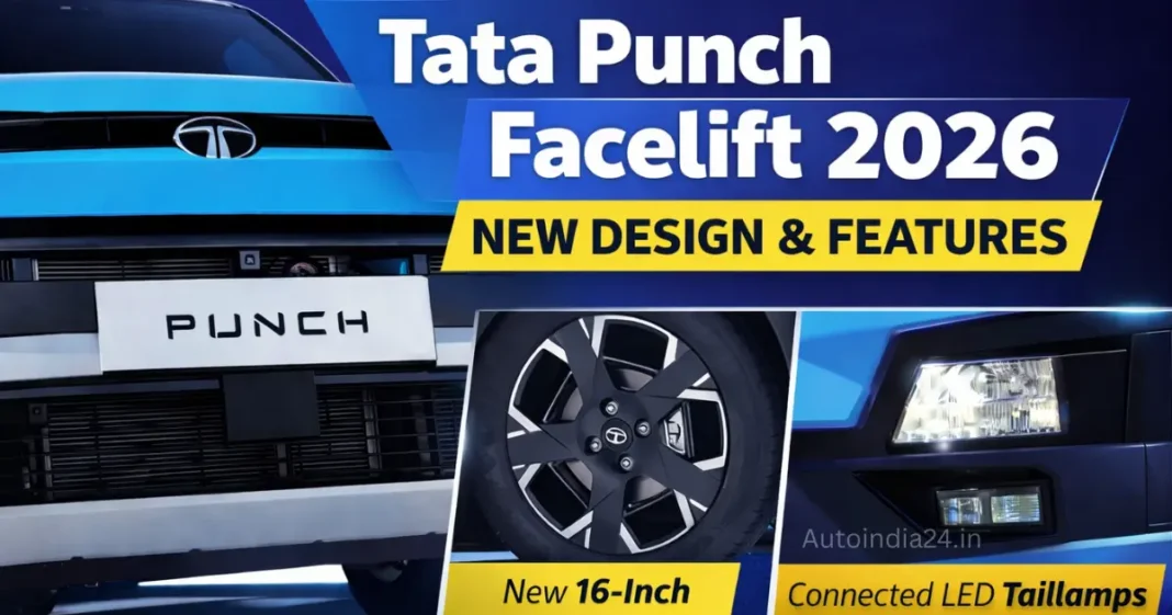 Tata Punch Facelift 2026 Launch Confirmed for January 13: New Design, Features Teased