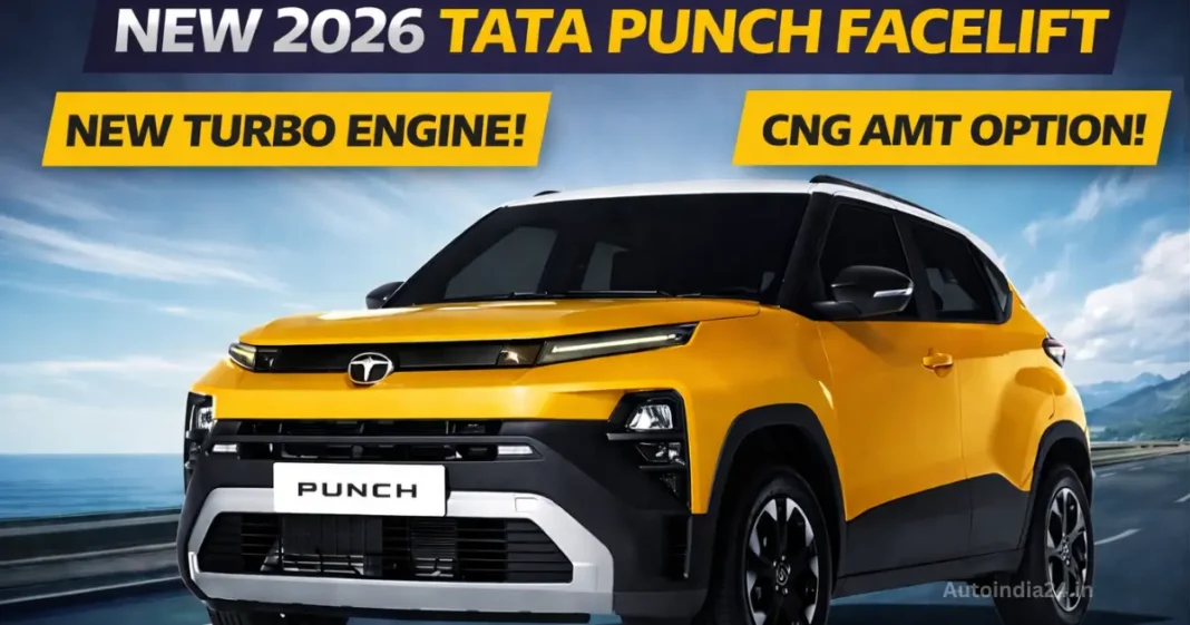 Tata Punch Facelift Launch: Prices, New Turbo Engine and Key Upgrades Explained
