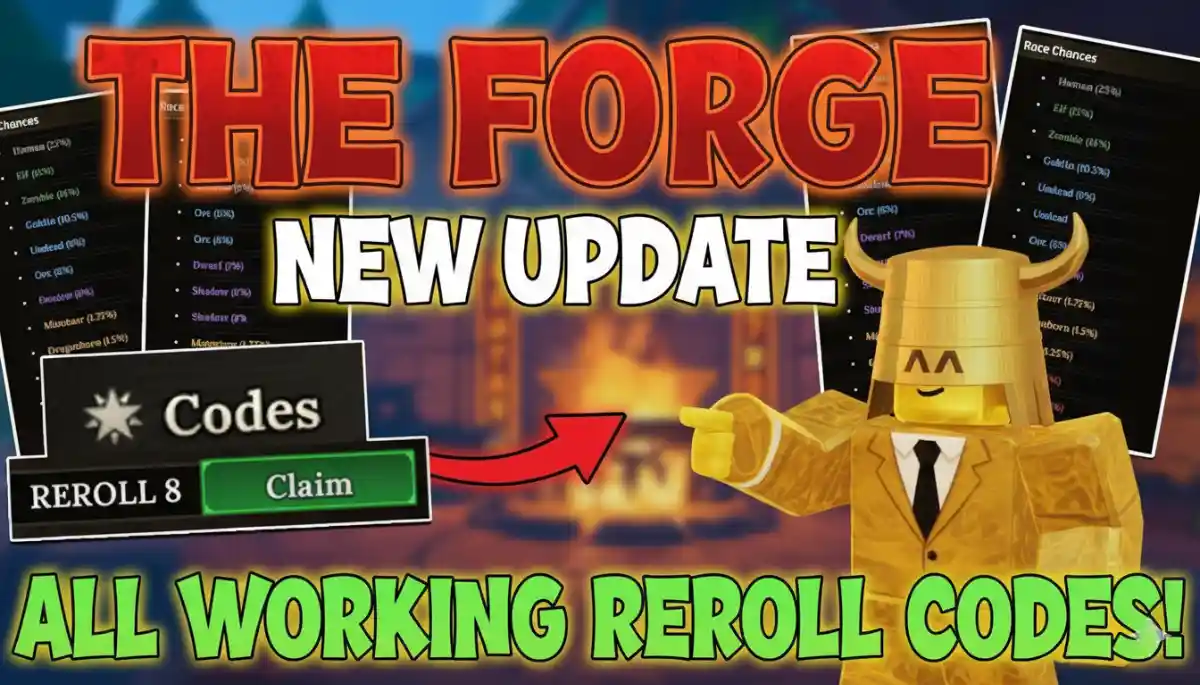 The Forge New Update All Working Reroll Codes