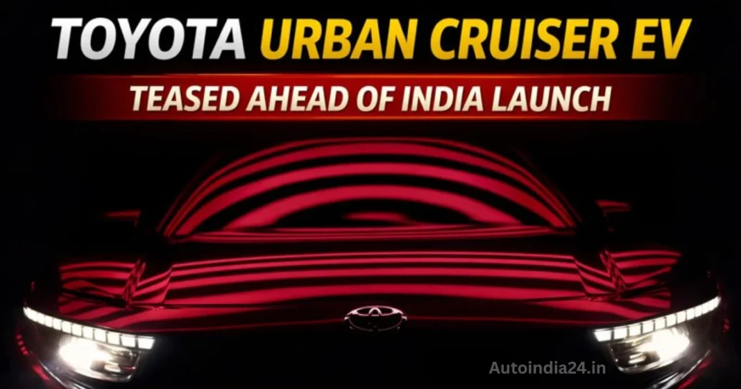 Toyota Urban Cruiser EV Teased Ahead of India Launch: Expected Range, Features & Rivals