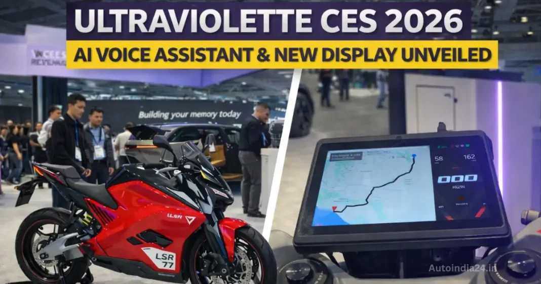 Ultraviolette CES 2026: AI Voice Assistant and New Tech Revealed