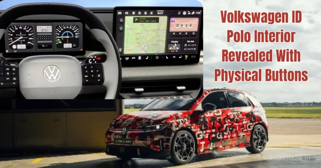 Volkswagen ID Polo Interior Revealed With Physical Buttons
